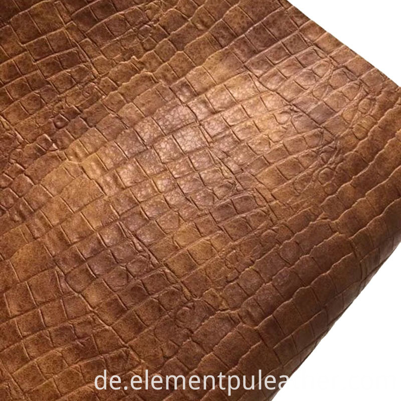 Taschenmaterial Gefälschtes Krokodilleder Bag Material Fake Crocodile Leather
